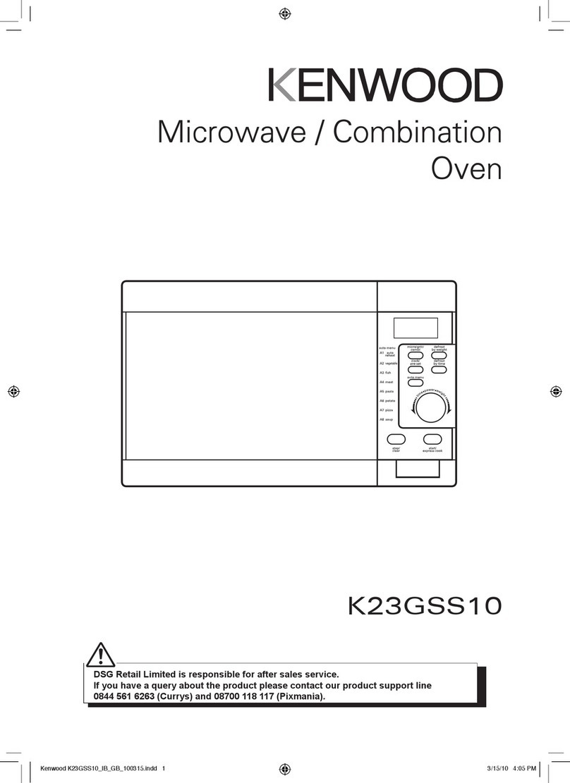 Kenwood K23GSS10 owner's manual