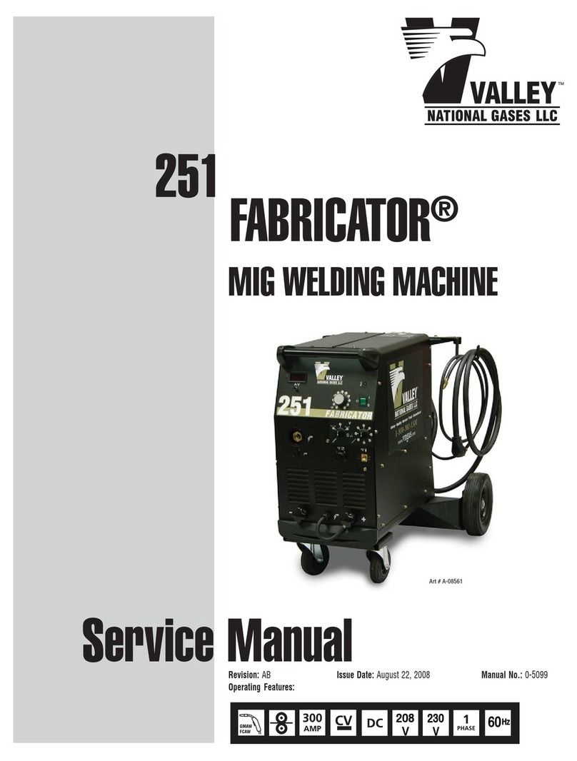 Valley FABRICATOR 251 Service manual