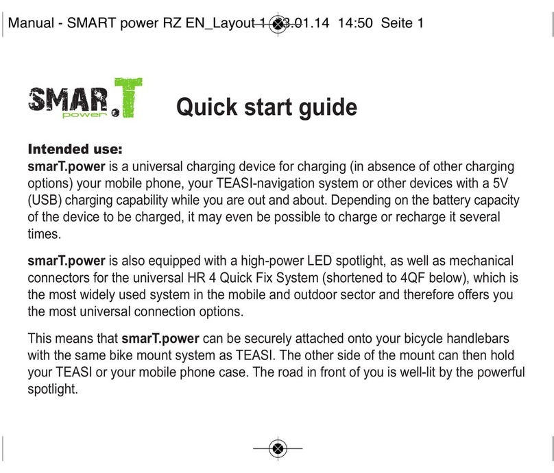 Teasi Smar.T power quick start guide