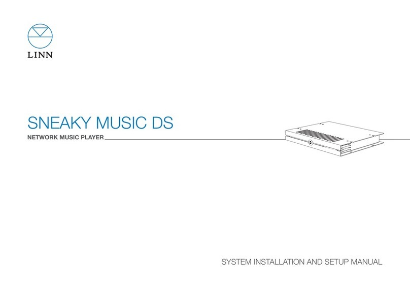 Linn SNEAKY MUSIC DS User manual
