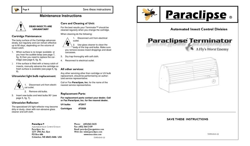 Paraclipse terminator owner's manual