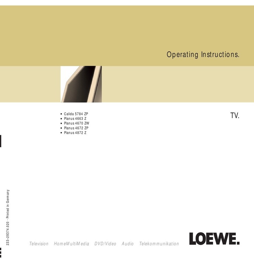 Loewe Calida 5784 ZP User manual