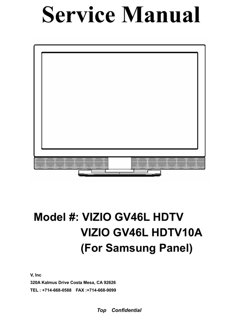 Vizio GV46L HDTV User manual