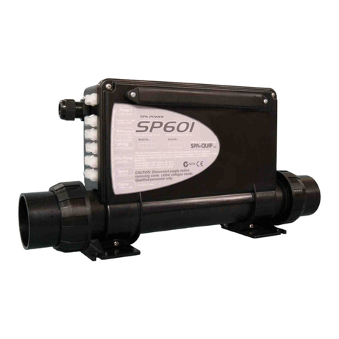 Roto Spa Quip SP601 User manual