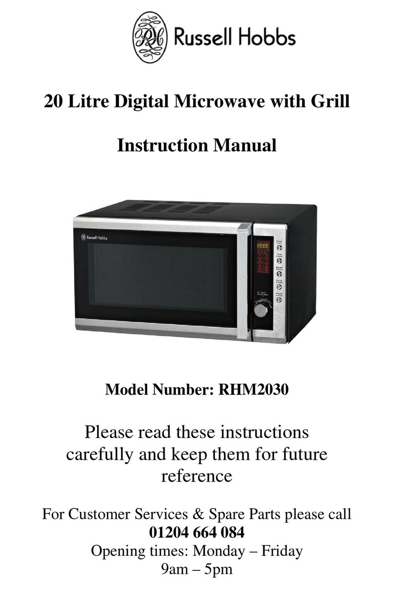 Russell Hobbs RHM2030 User manual