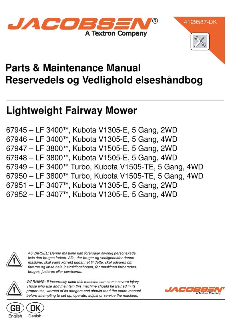 Jacobsen LF 3400 User manual