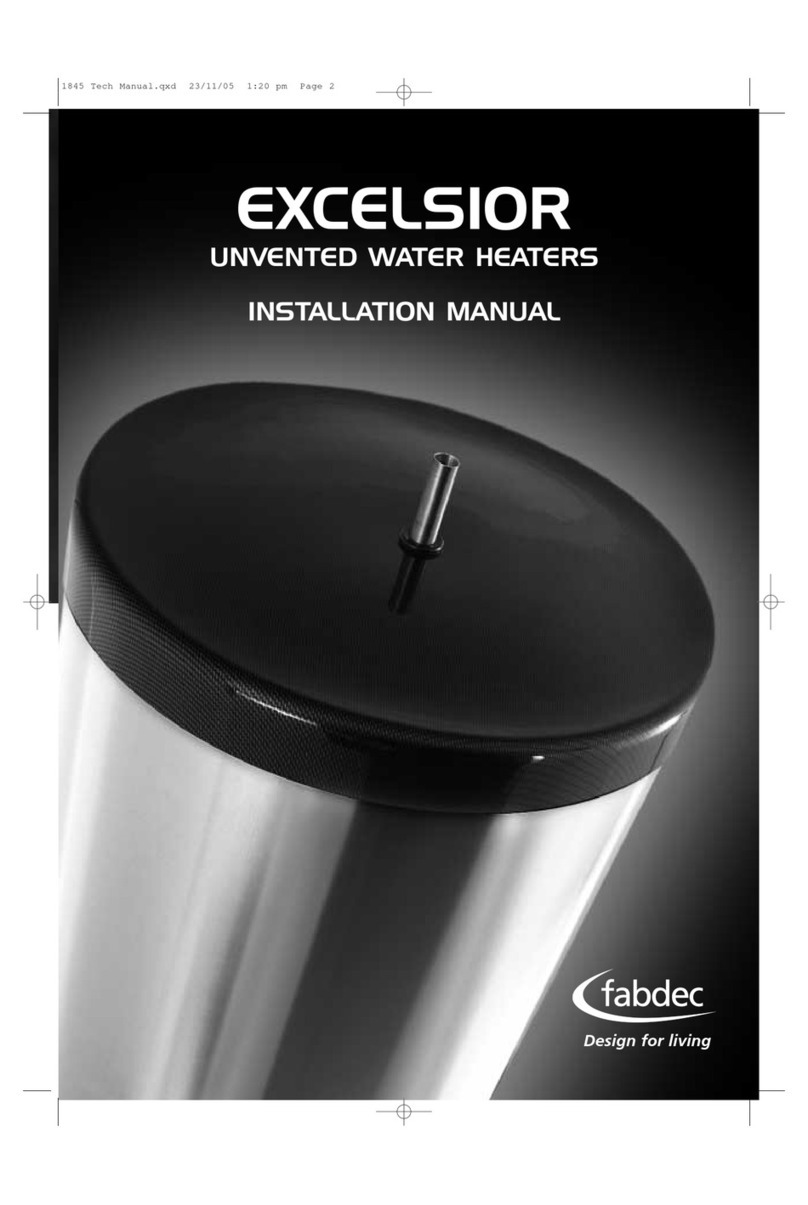Fabdec EXCELSIOR installation manual