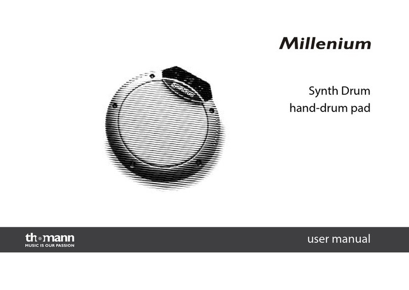 thomann millenium user manual
