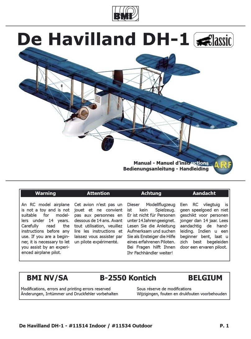 BMI De Havilland DH-1 manual