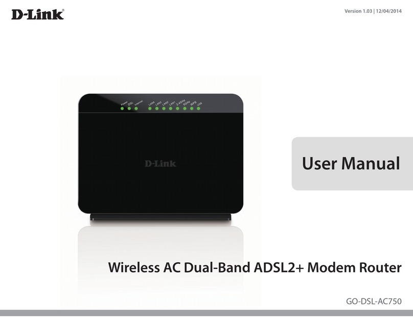 D-Link GO-DSL-AC750 User manual