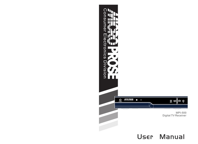 Micro Prose MPI-500 user manual