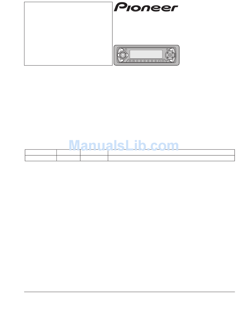 Pioneer CX-916 User manual