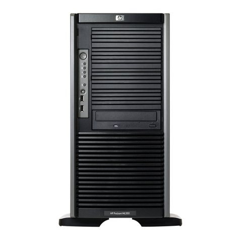 HP ProLiant ML350 G5 Instruction Manual