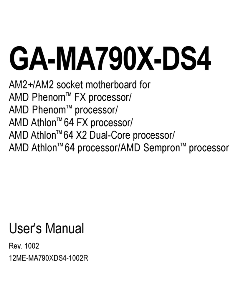 Gigabyte GA-MA790X-DS4 user manual