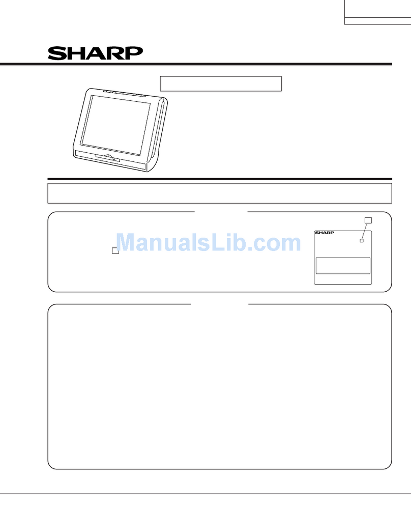 Sharp LC-10A3U User manual