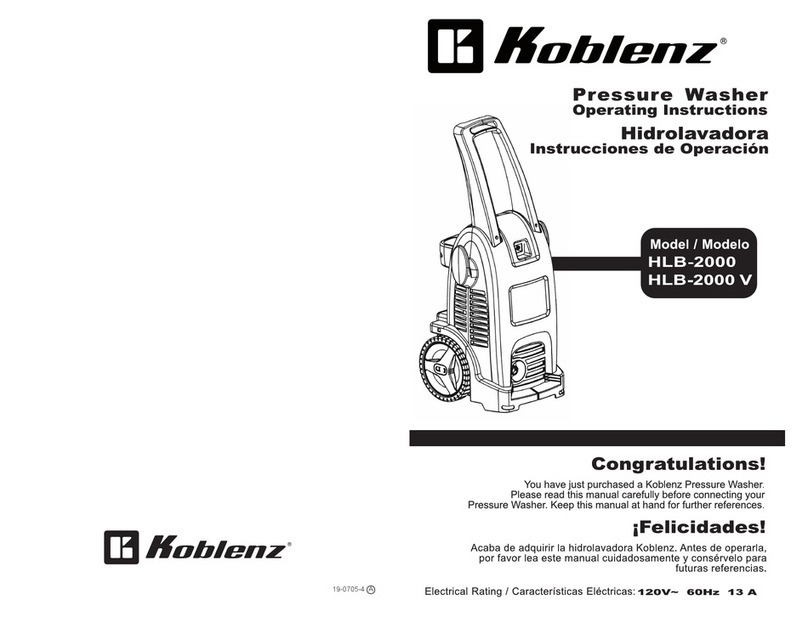 Koblenz HLB-2000 operating instructions Koblenz HLB-2000 operating instructions
