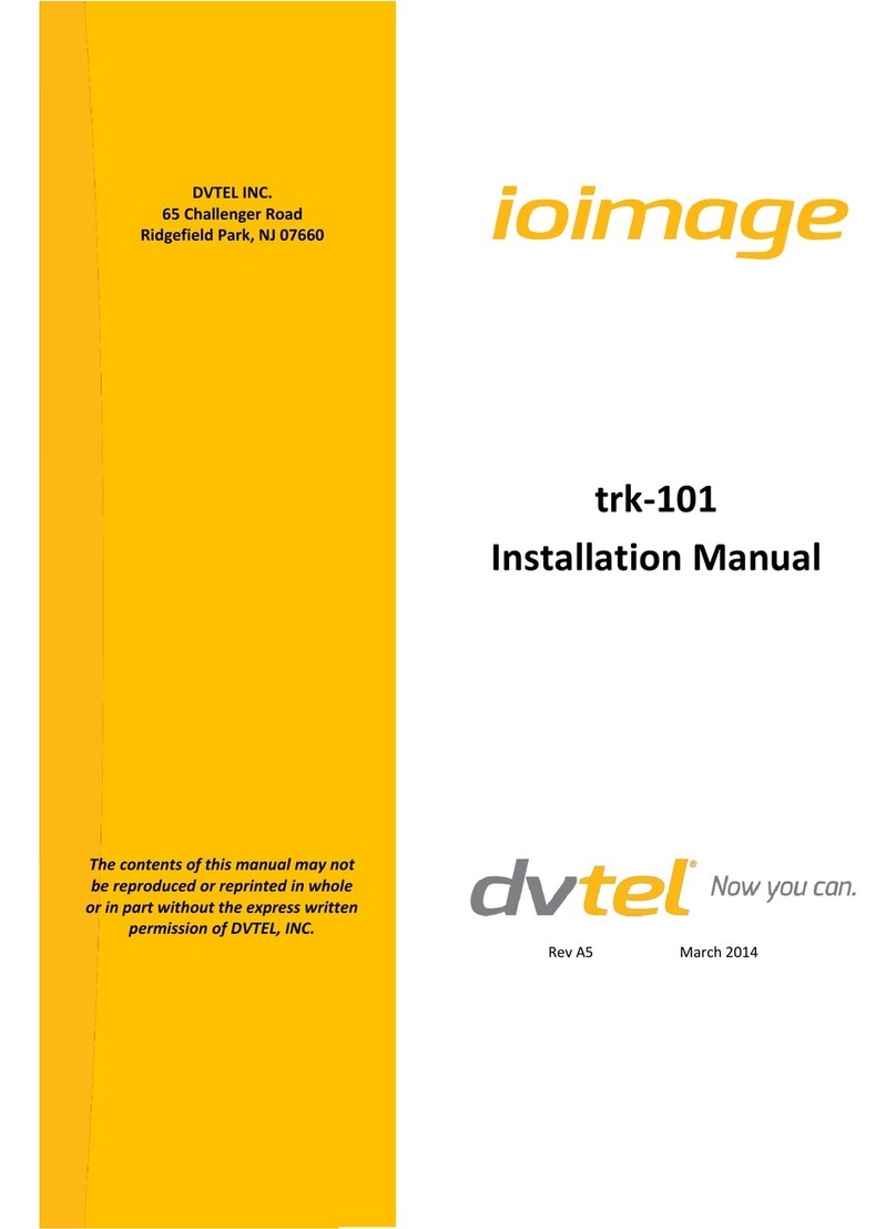 DVTEL Ioimage trk-101 installation manual