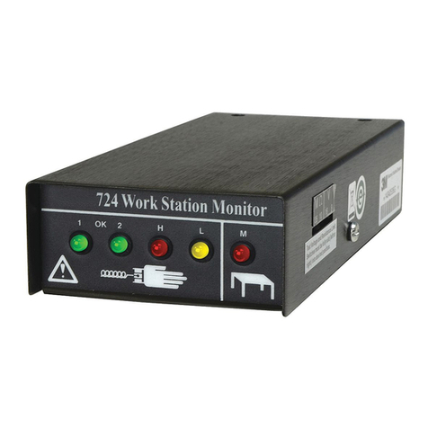 3M Workstation Monitor 724 User manual 3M Workstation Monitor 724 User manual