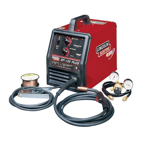 Lincoln Electric SP-135 PLUS IM725 User manual