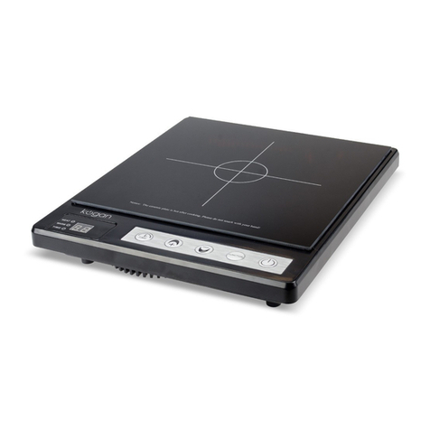 Kogan 1800W Portable Induction Cooker User manual