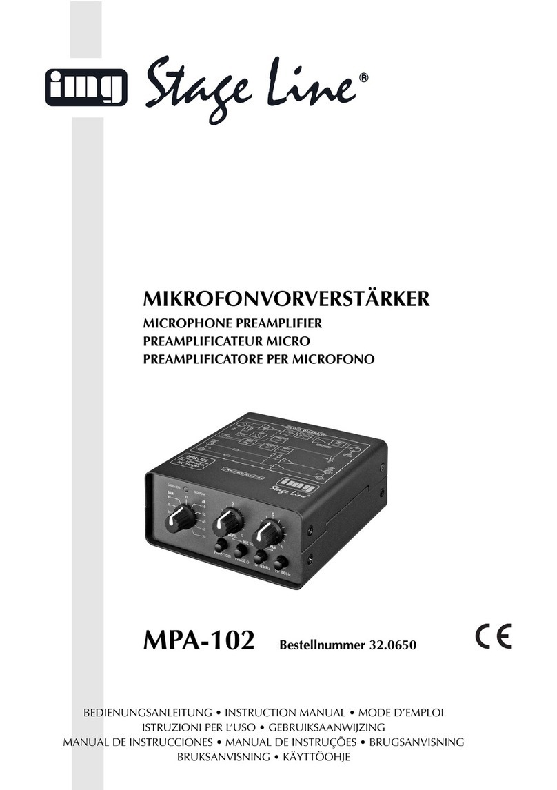 IMG STAGE LINE MPA-102 instruction manual