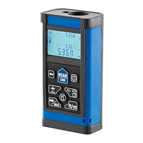 MasterCraft LASER DISTANCE FINDER/MEASURING TOOL instruction manual