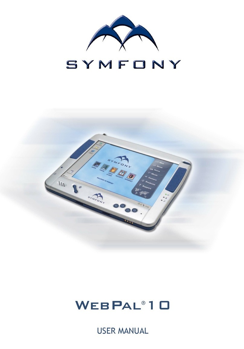Symfony WebPal 10 user manual