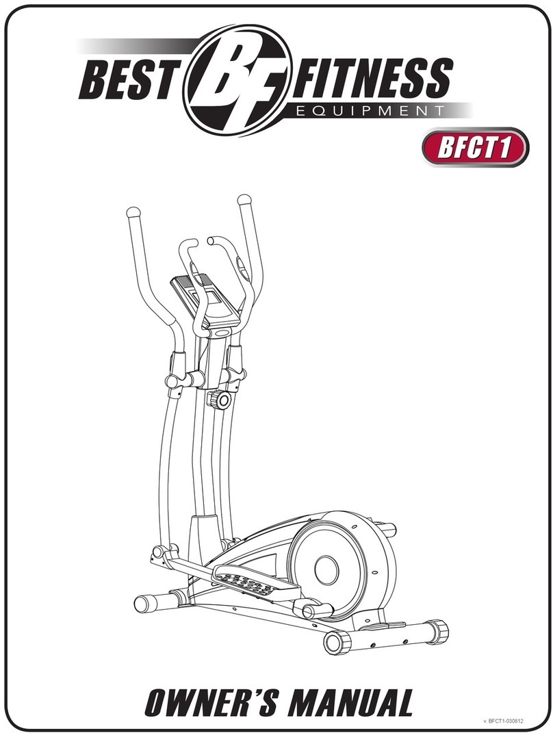 Best Fitness BFCT1 owner's manual