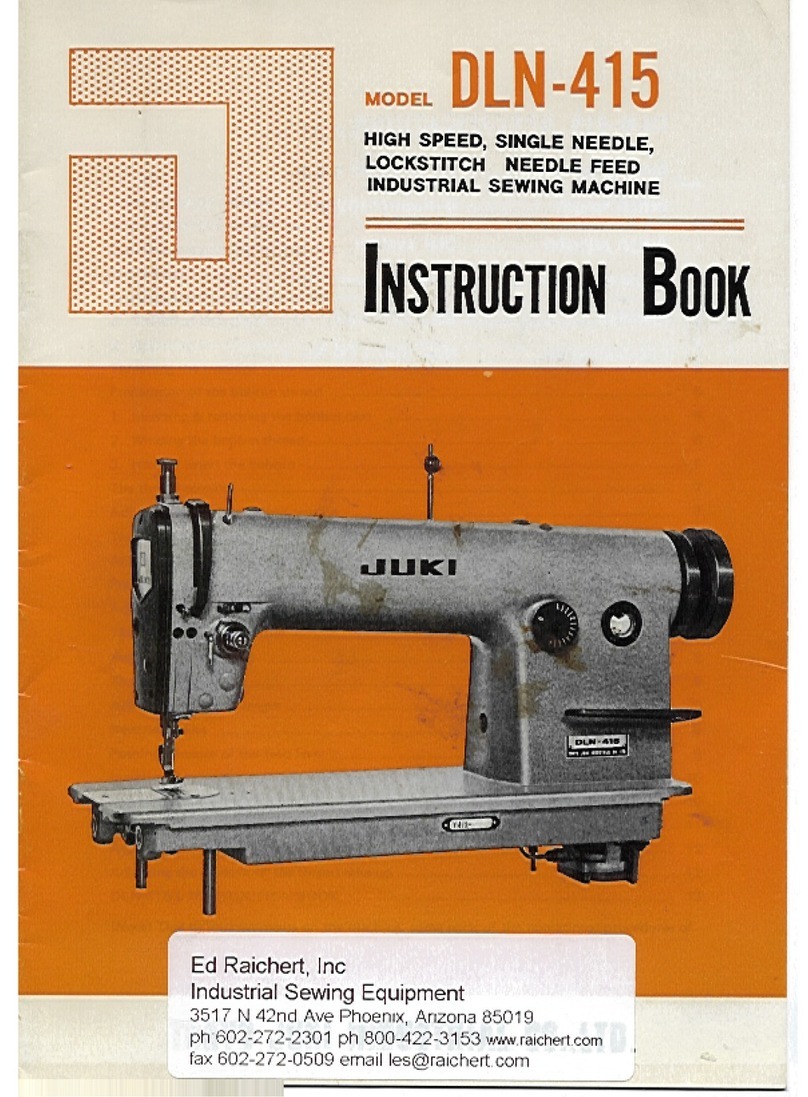JUKI DLN-415 User manual