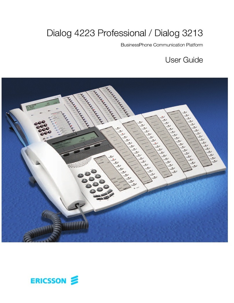 Ericsson Dialog 4223 Professional User manual