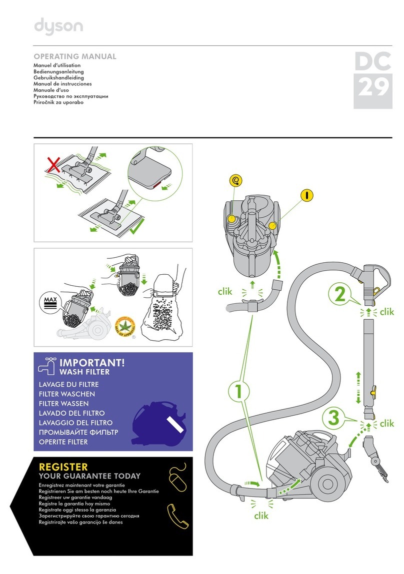 Dyson DC 29 User manual