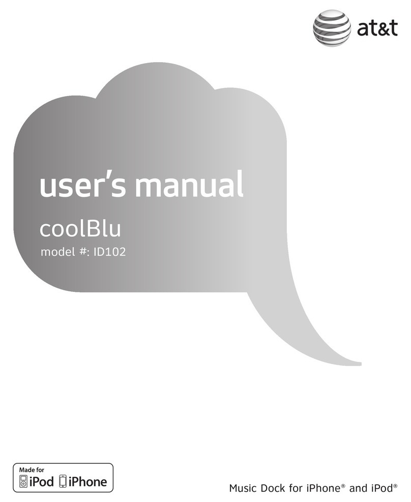 AT&T ID102 User manual