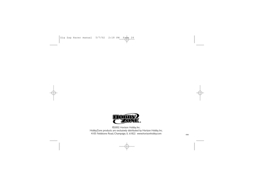 HobbyZone Zig Zag Racer User manual