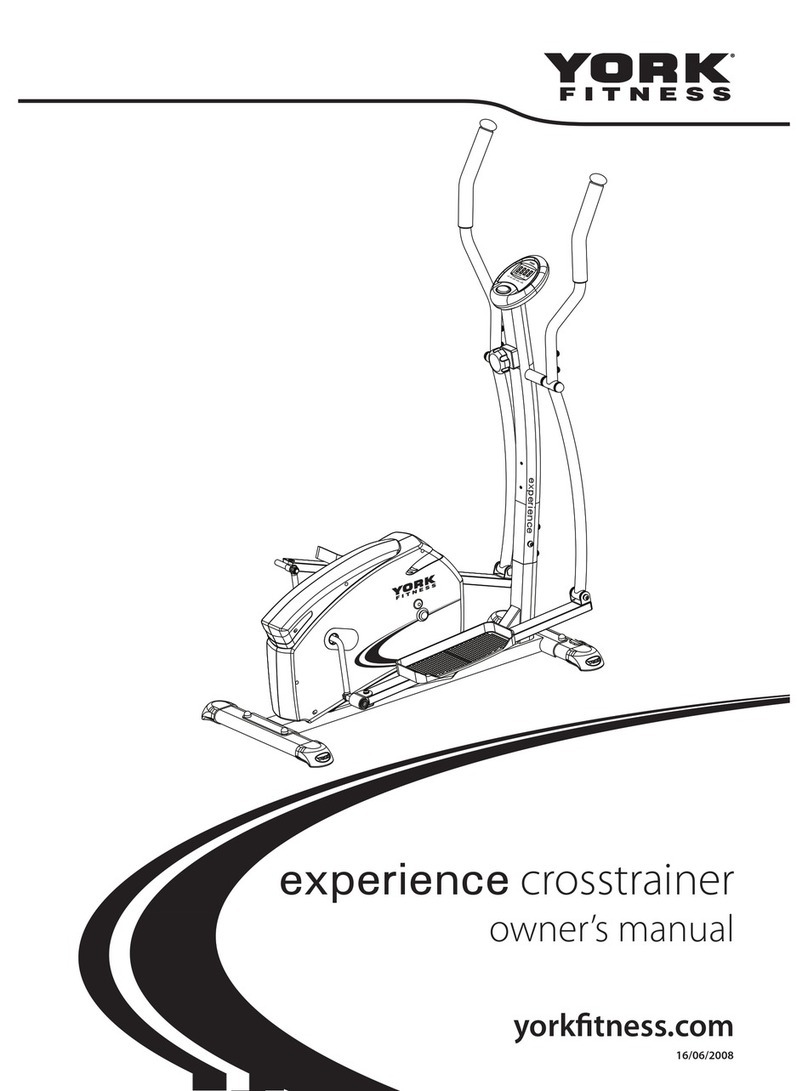 York Fitness experience owner's manual