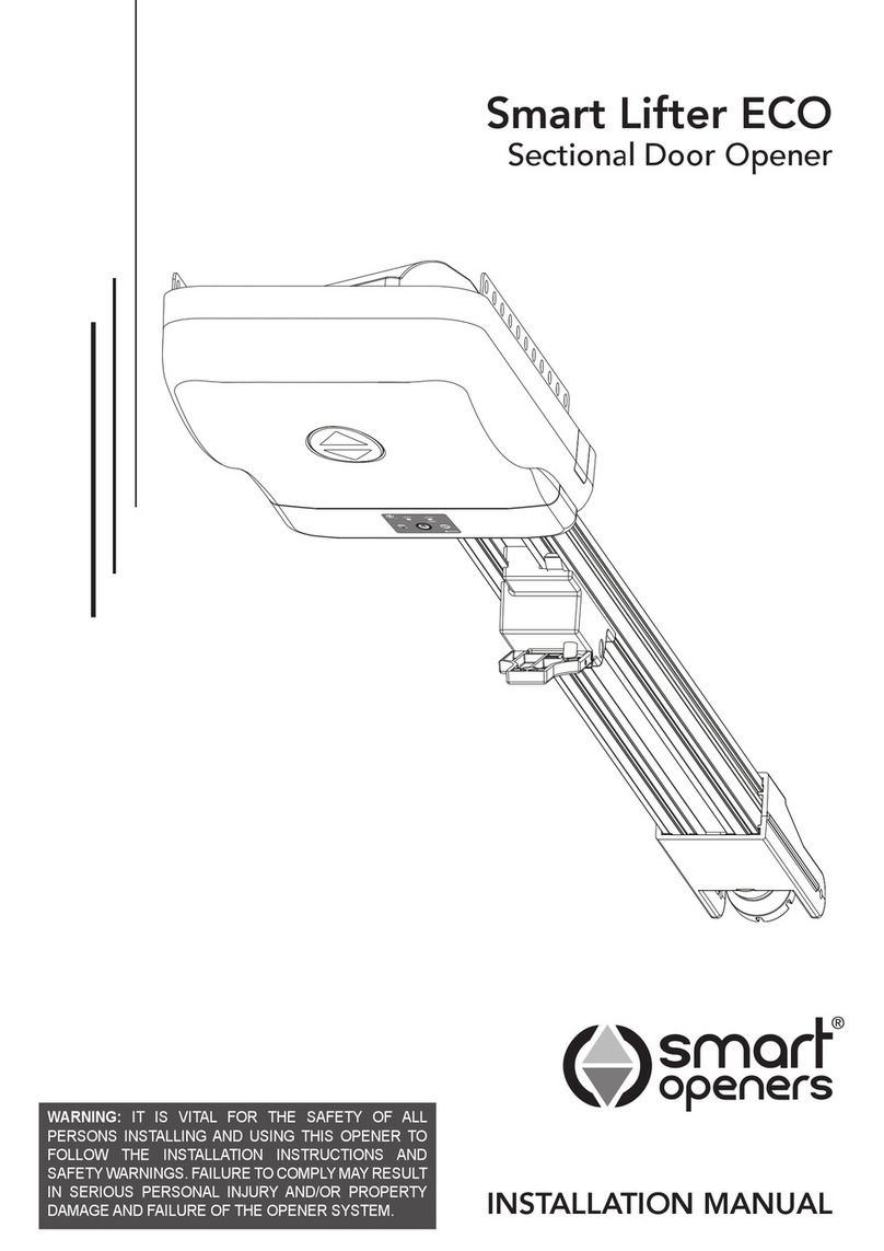 Smart Openers ECO User manual