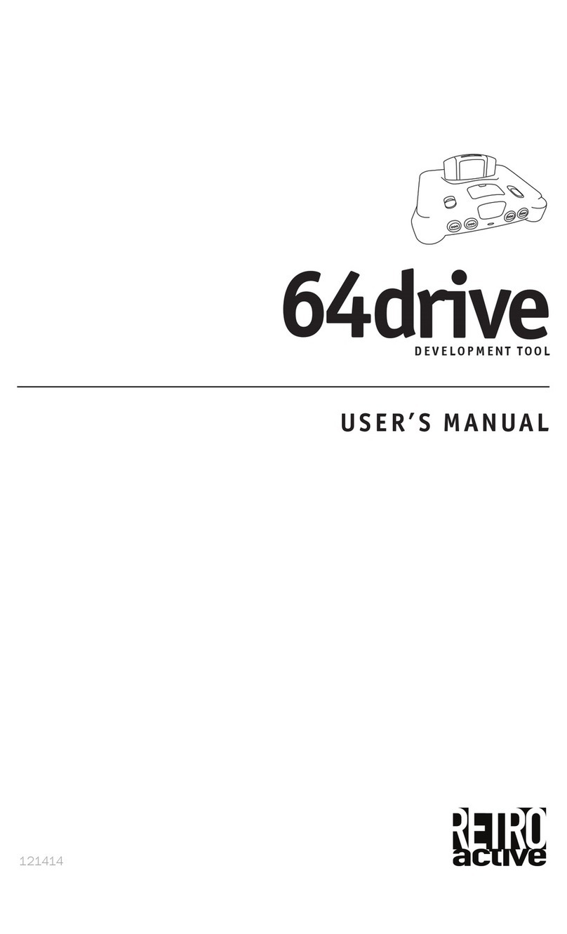 Retroactive 64drive user manual