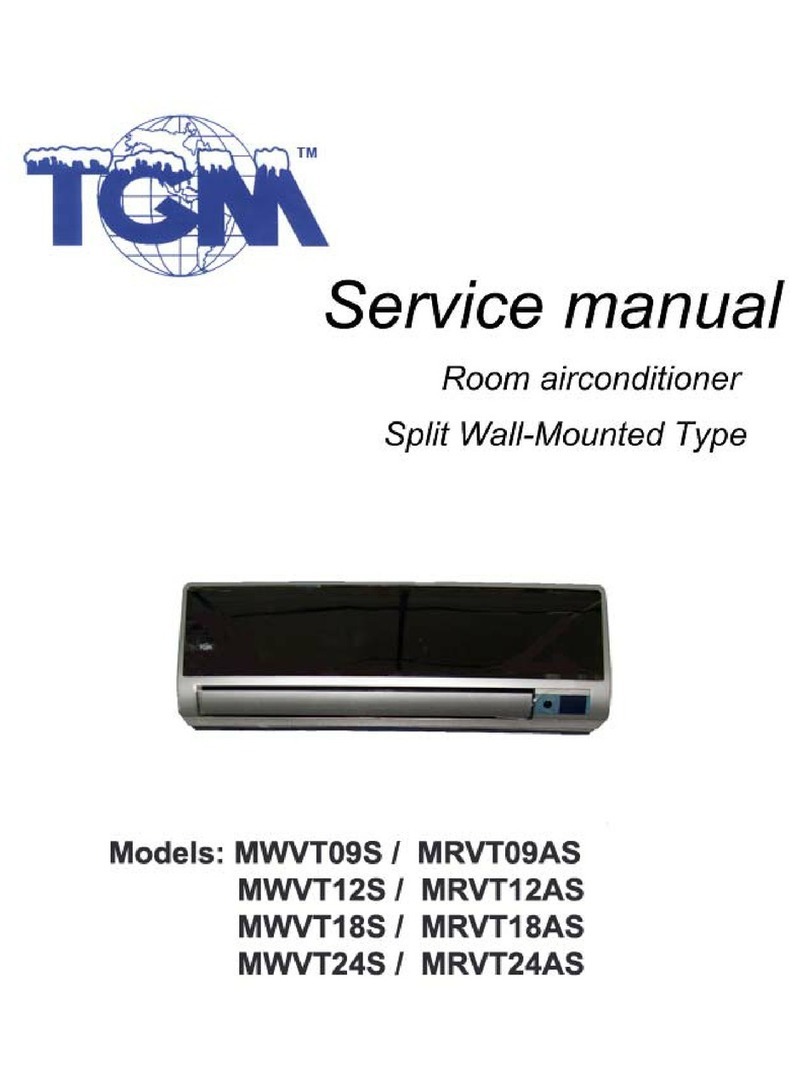 TGM MWVT09S / MRVT09AS User manual