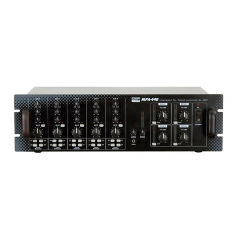 DAPAudio MPA-440 User manual