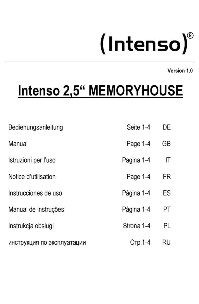 Intenso 2 User manual Intenso 2 User manual
