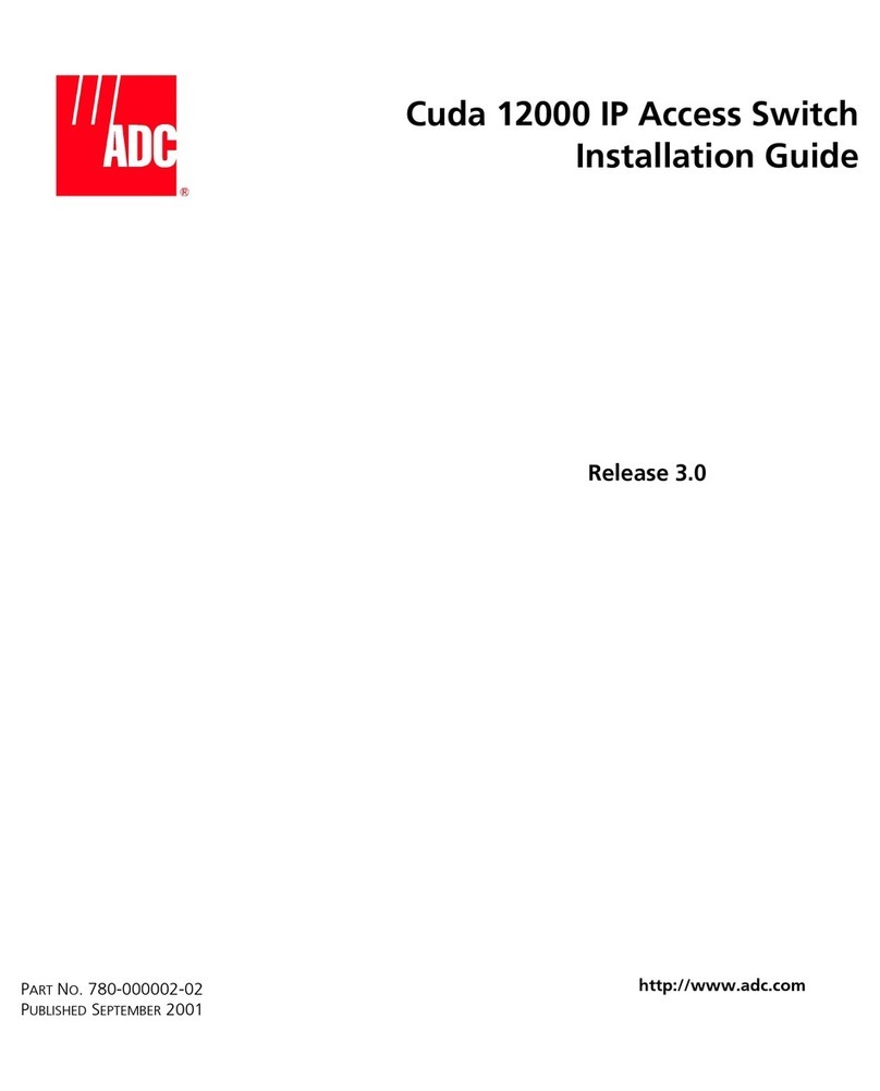 ADC Cuda 12000 installation guide