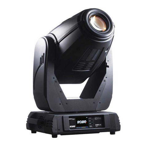 Robe Robin 600E Beam user manual