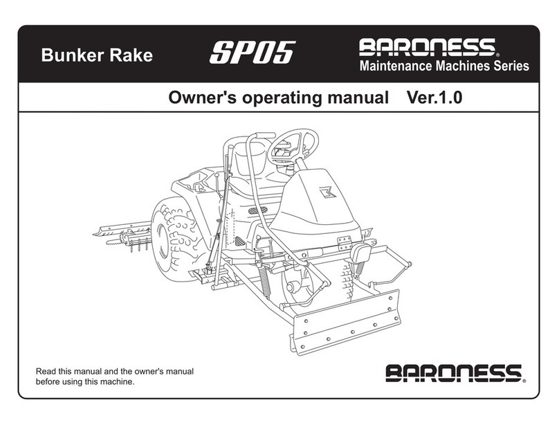 Baroness SP05 Owner's operating manual