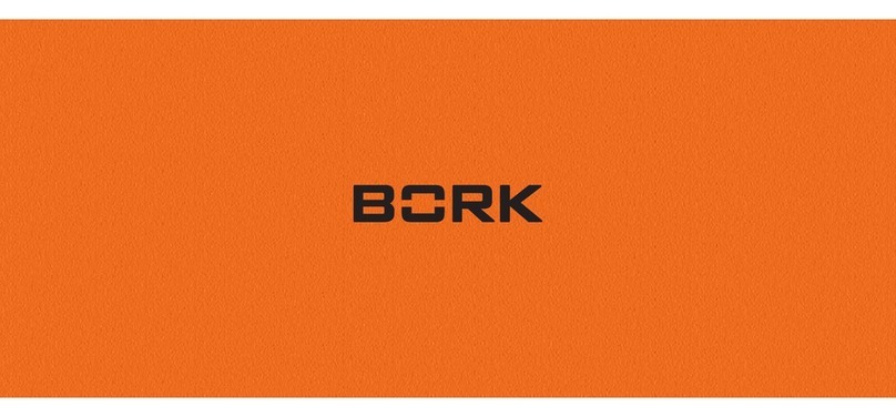 BORK C801 operating manual