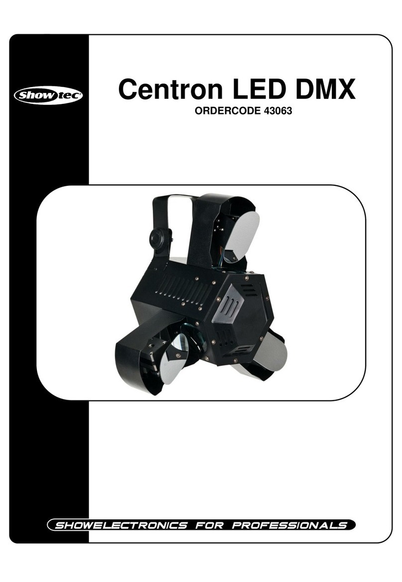 Show Tec Centron LED DMX User manual