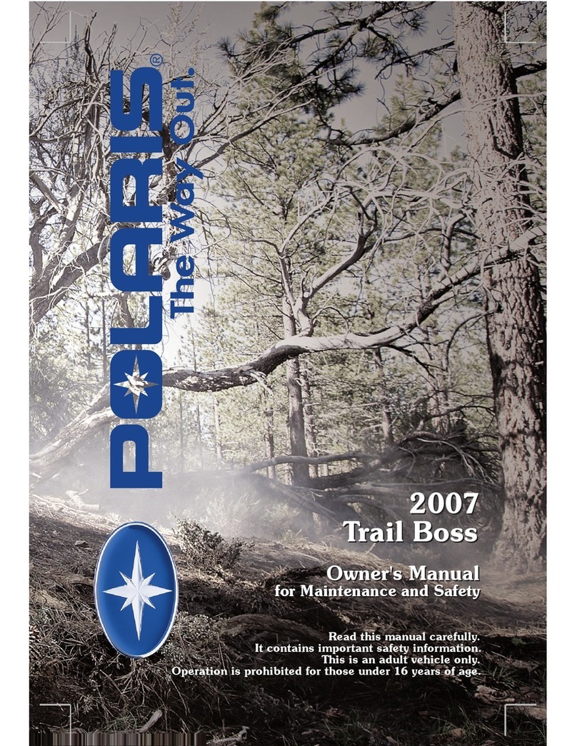 Polaris Trail Boss 2007 User manual