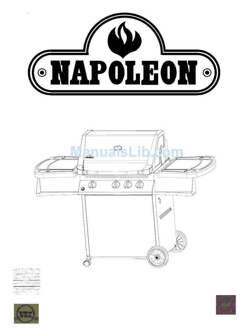 Napoleon Prestige 308 User manual Napoleon Prestige 308 User manual