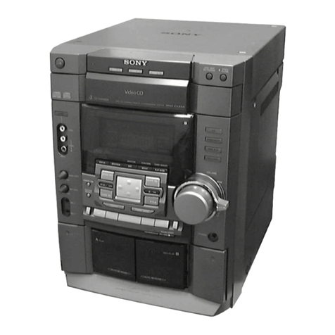 Sony HCD-VX555 User manual