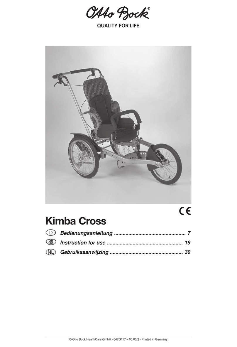 Otto Bock Kimba Cross Instructions for use
