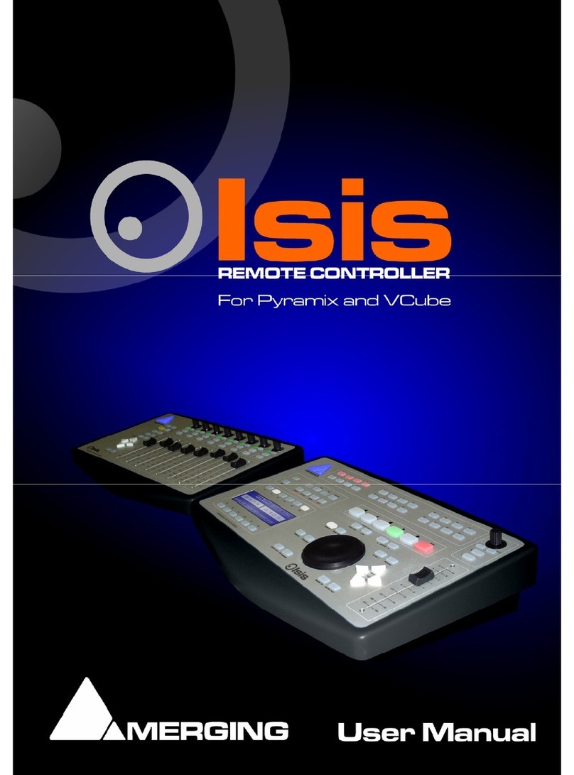 Merging Technologies Isis user manual