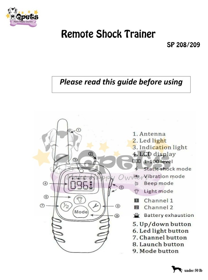 Qpets SP 209 user guide